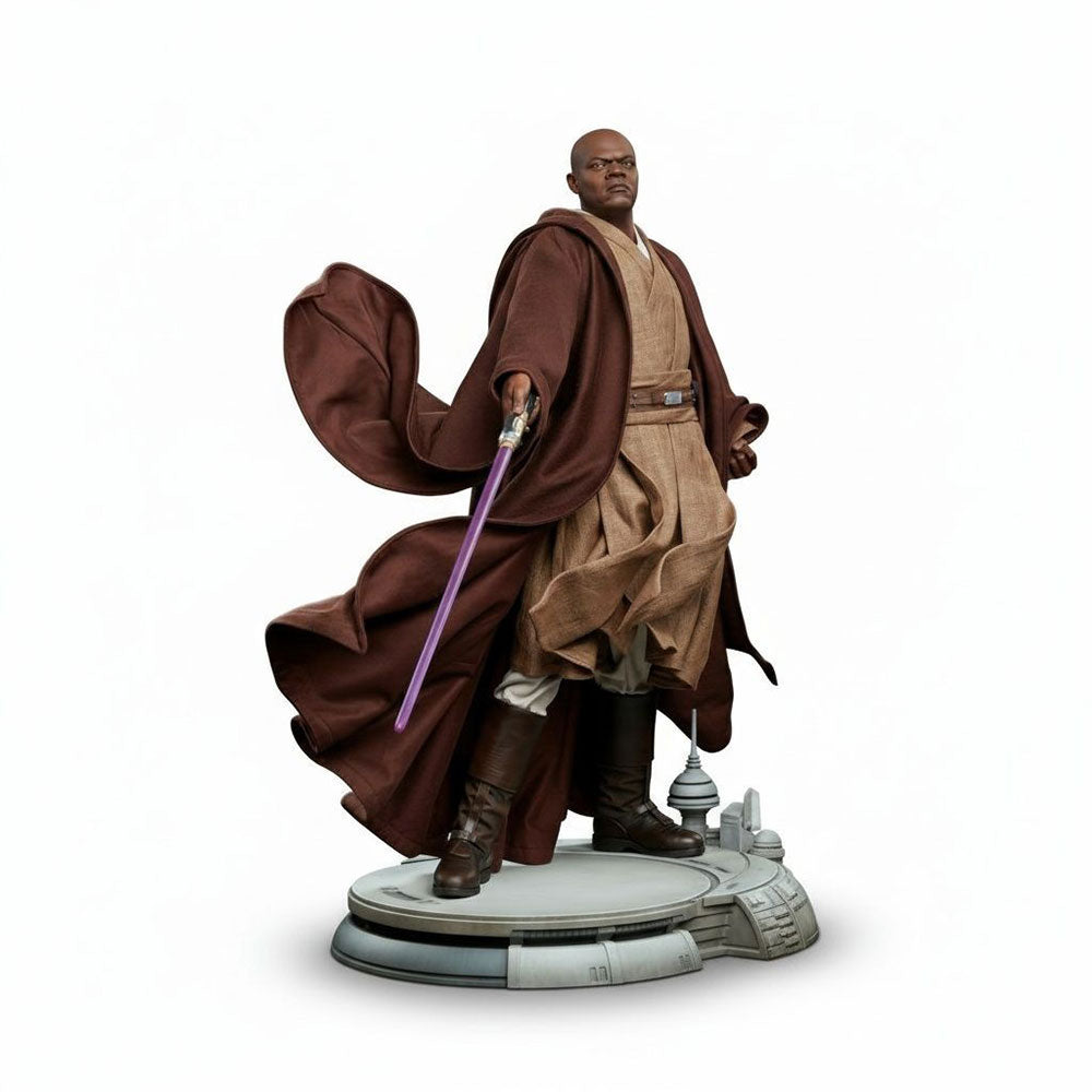 1点物! 新品 正規品 MACE WINDUメースウィンヂュースターウオーズ Estátua Mace Windu – Star Wars – Premium Format – Sideshow
