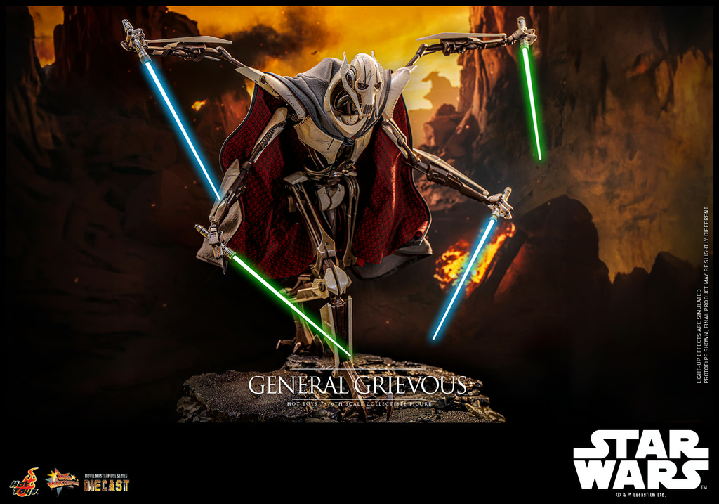 Figura General Grievous - Star Wars - 1/6 Scale - Hot Toys