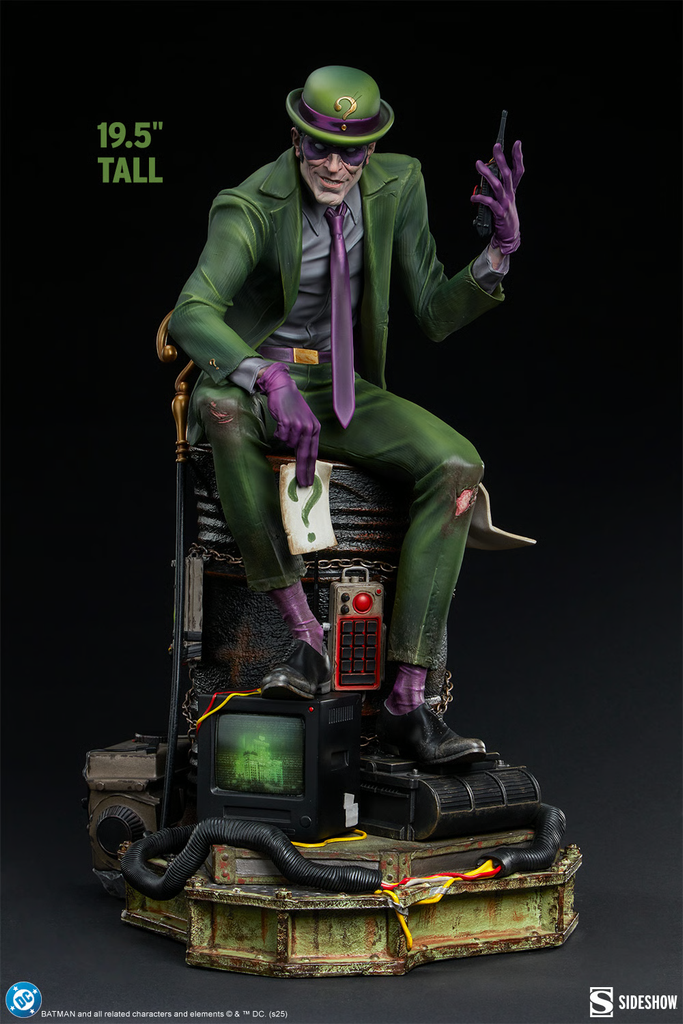 Riddler - Dc Collectible: Batman - Premium Format 1/4 - Sideshow