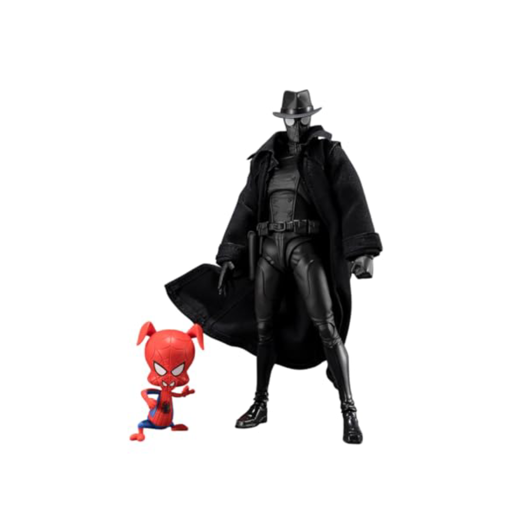 Figura Spider-Man Noir & Spider-Ham (Across the Spider-Verse) – Marvel – S.H.Figuarts – Bandai