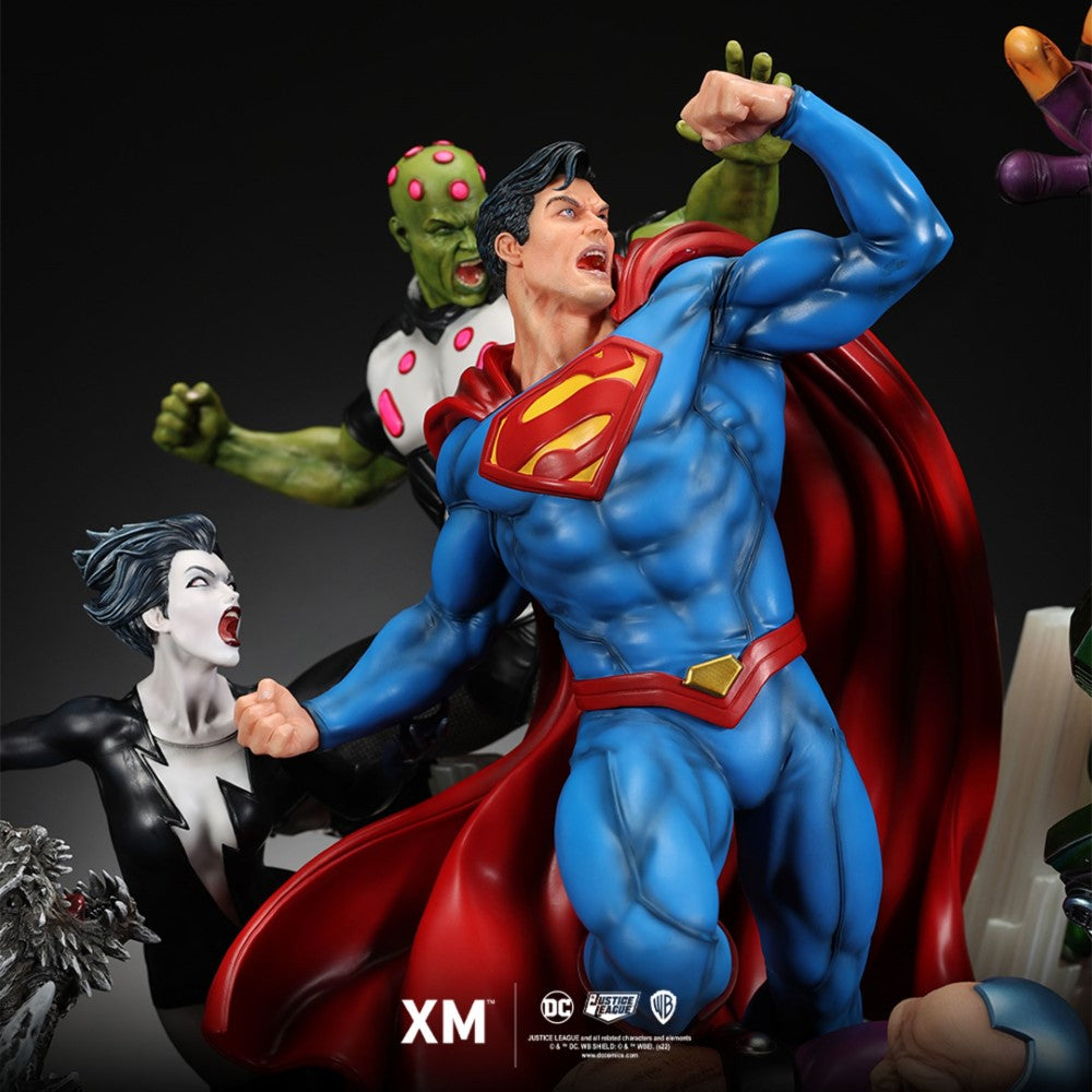 Estátua Superman Justice by David Finch (Color Version) - Dc Comics - sixth Scale Diorama - XM Studios