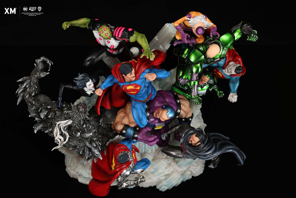 Estátua Superman Justice by David Finch (Color Version) - Dc Comics - sixth Scale Diorama - XM Studios