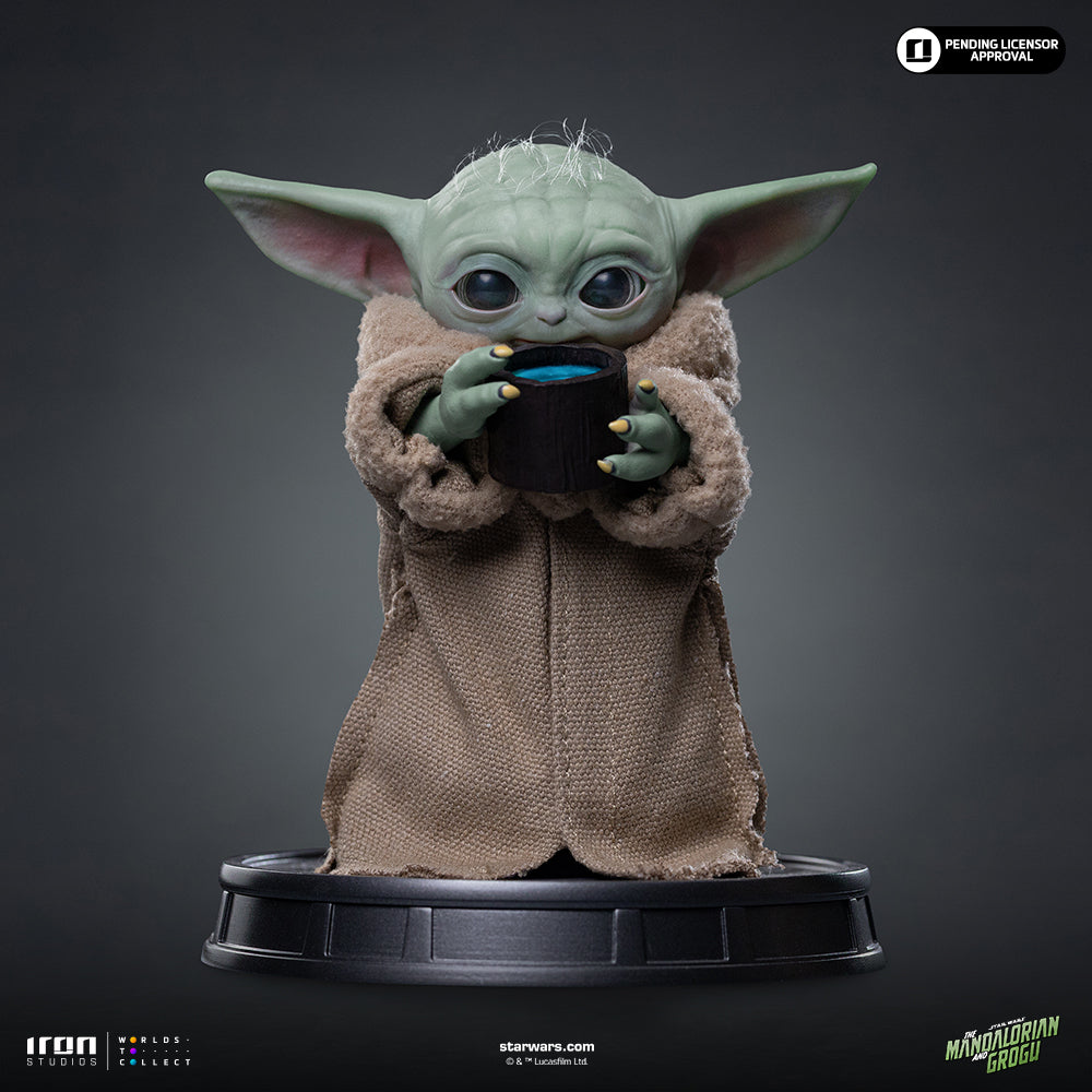 Estátua Grogu Always Hungry - Mandalorian and Grogu Movie - Grogu Collection - Iron Studios