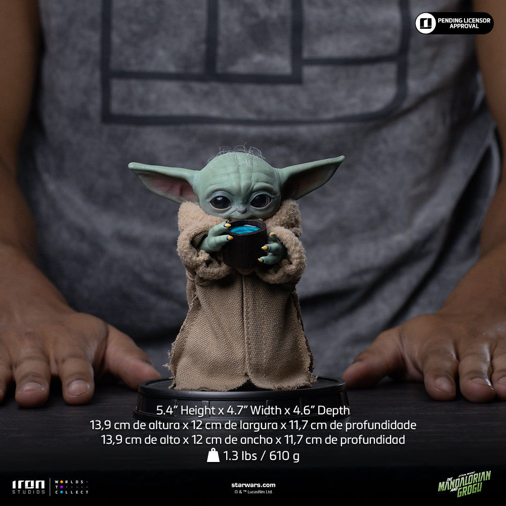 Estátua Grogu Always Hungry - Mandalorian and Grogu Movie - Grogu Collection - Iron Studios
