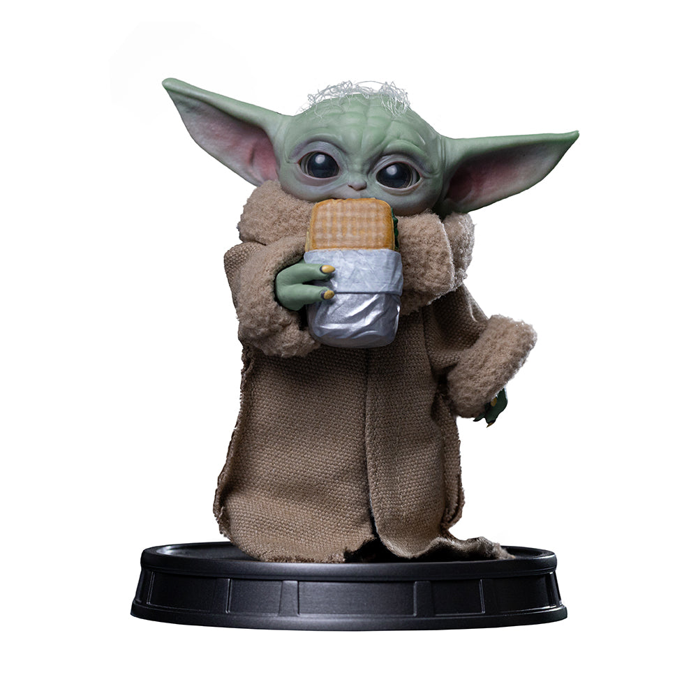 Estátua Grogu Food Cart Snack - Mandalorian and Grogu Movie - Grogu Collection - Iron Studios