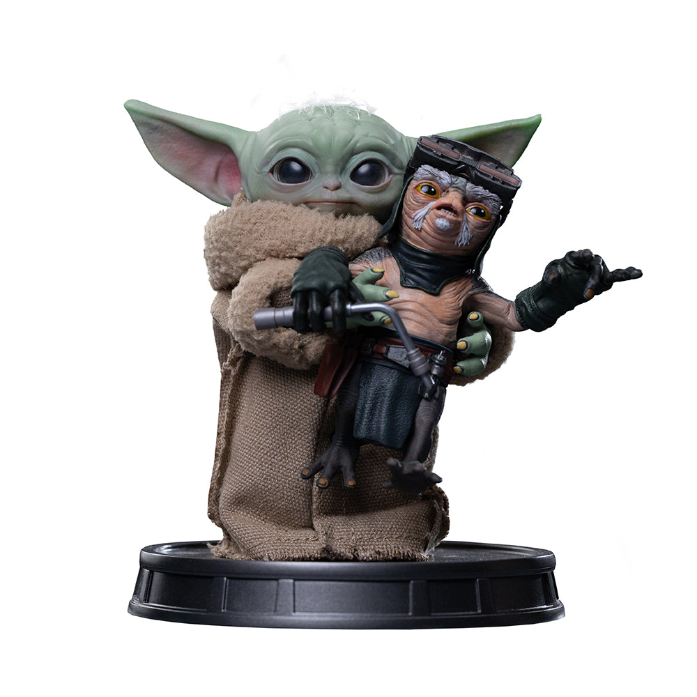 Estátua Grogu No Squeezy - Mandalorian and Grogu Movie - Grogu Collection - Iron Studios