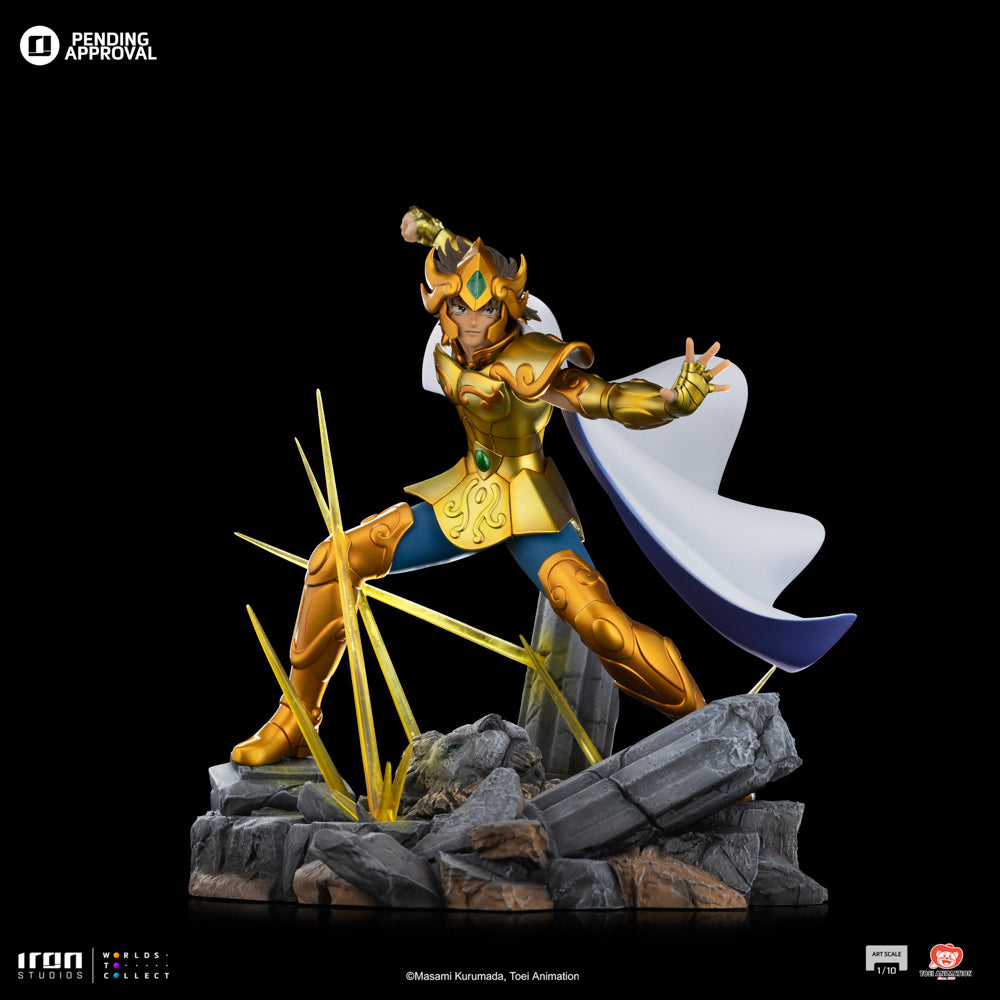 Estátua Leo Aiolia - Saint Seiya - Art Scale 1/10