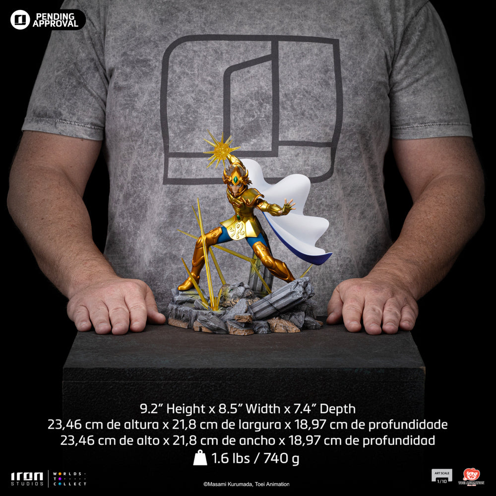 Estátua Leo Aiolia - Saint Seiya - Art Scale 1/10