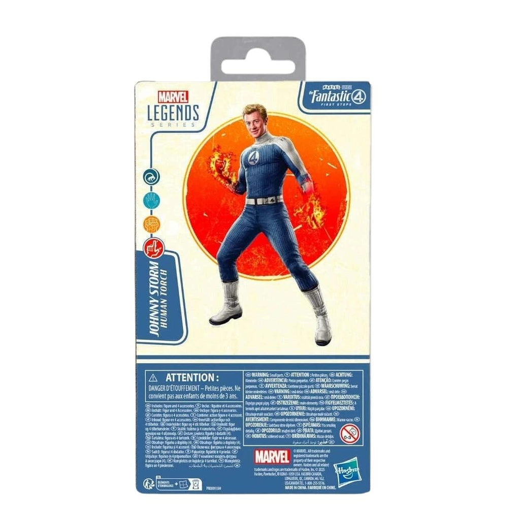Figura Jhony Storm - Fantastic Four Movie - Marvel Legends Series - Hasbro