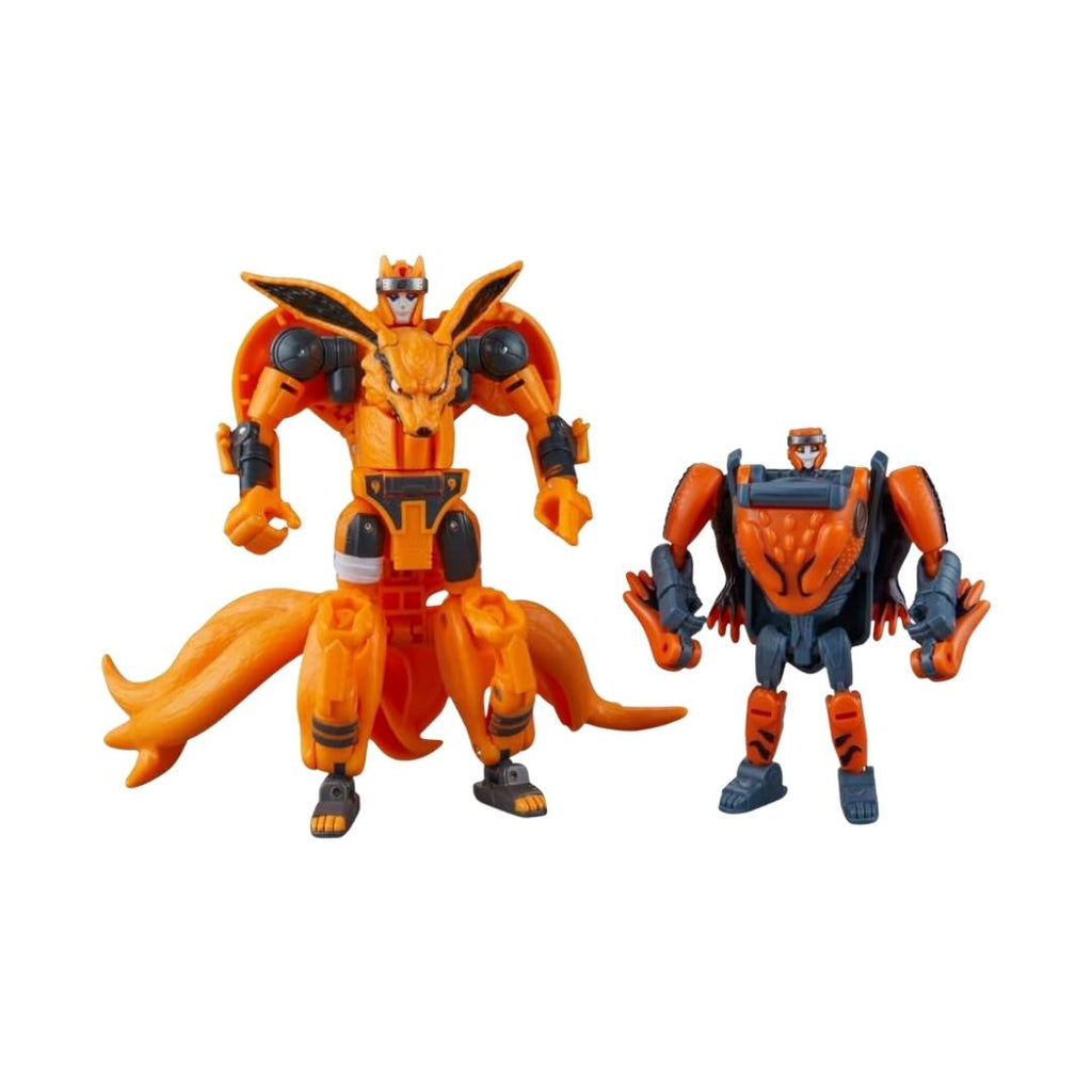 Figura Kurama e Gamakichi - Transformers Collaborative Naruto - Hasbro