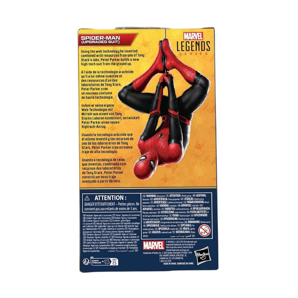 Figura Spider-Man (Upgraded Suit) – Marvel Legends – Hasbro