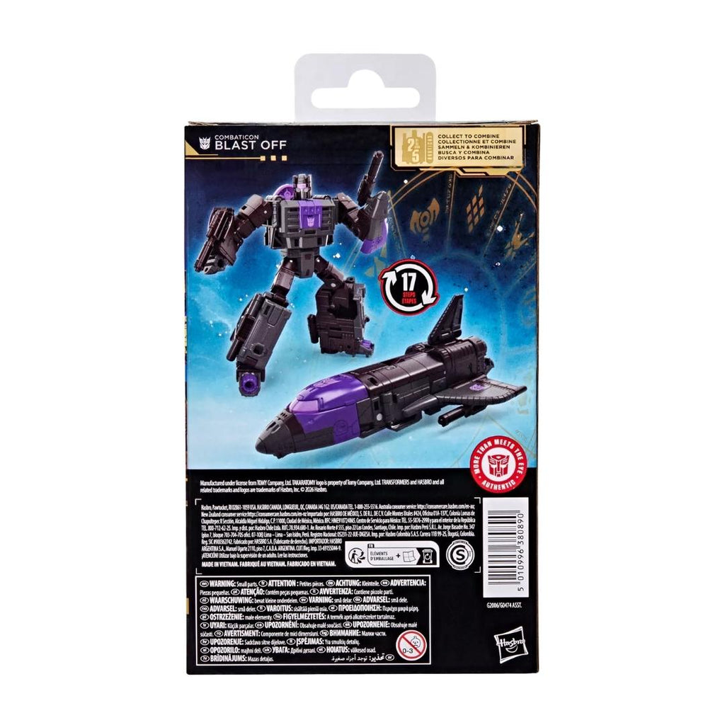 Figura Combaticons Blast Off - Transformers Generations - Deluxe Class – Hasbro