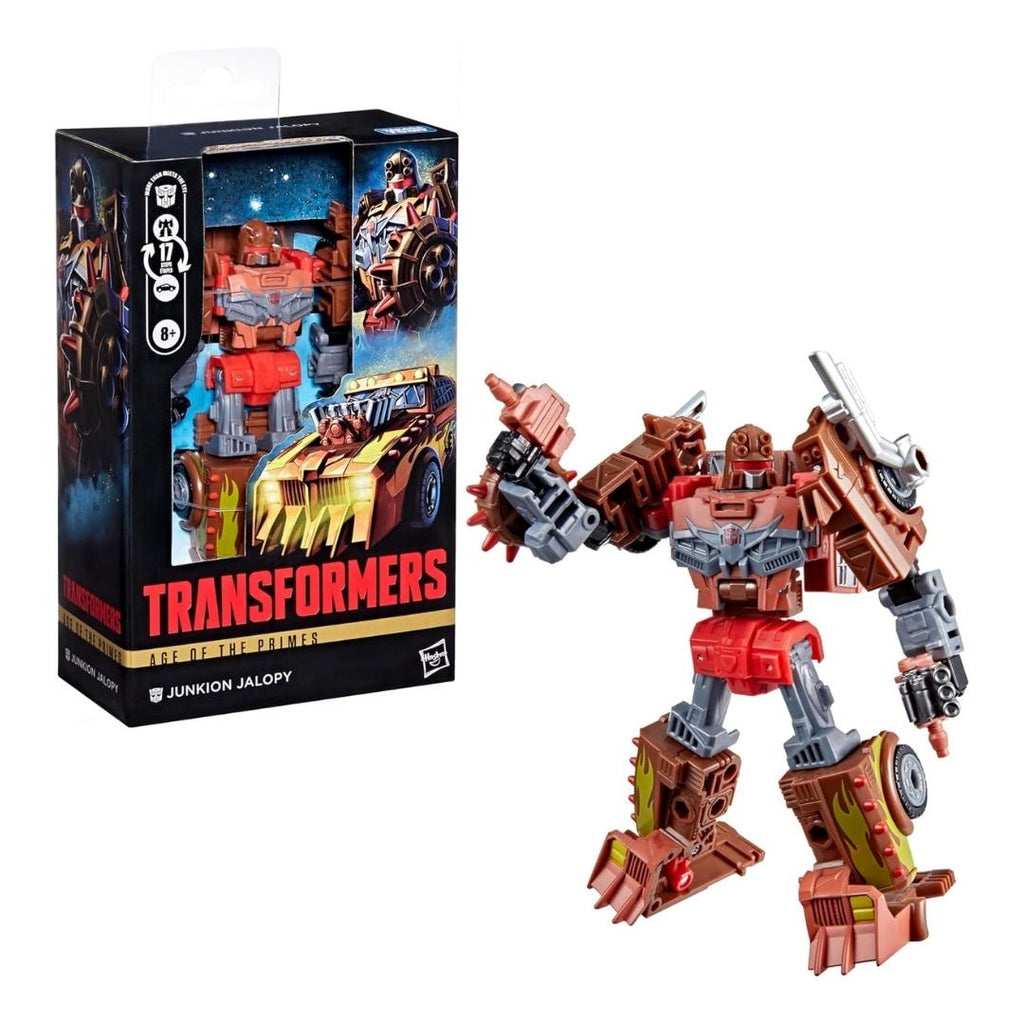 Figura Junkion Jalopy - Transformers Generations - Deluxe Class – Hasbro