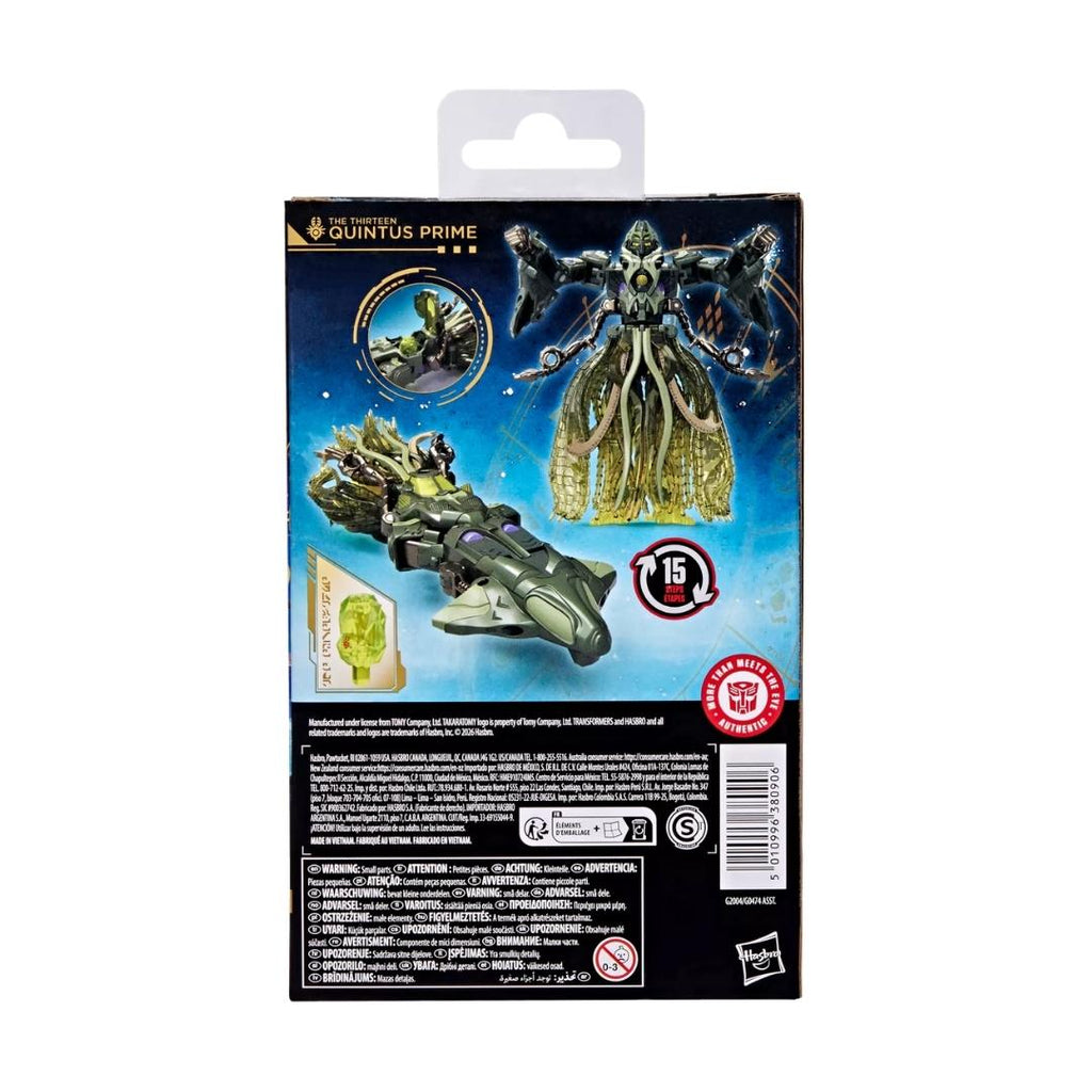 Figura The Thirteen Quintus Prime - Transformers Generations - Deluxe Class – Hasbro