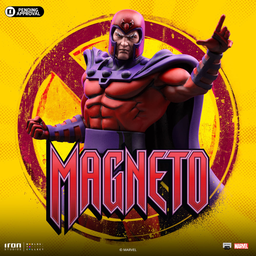 Estátua Magneto - X-Men '97 - Art Scale 1/10 - Iron Studios