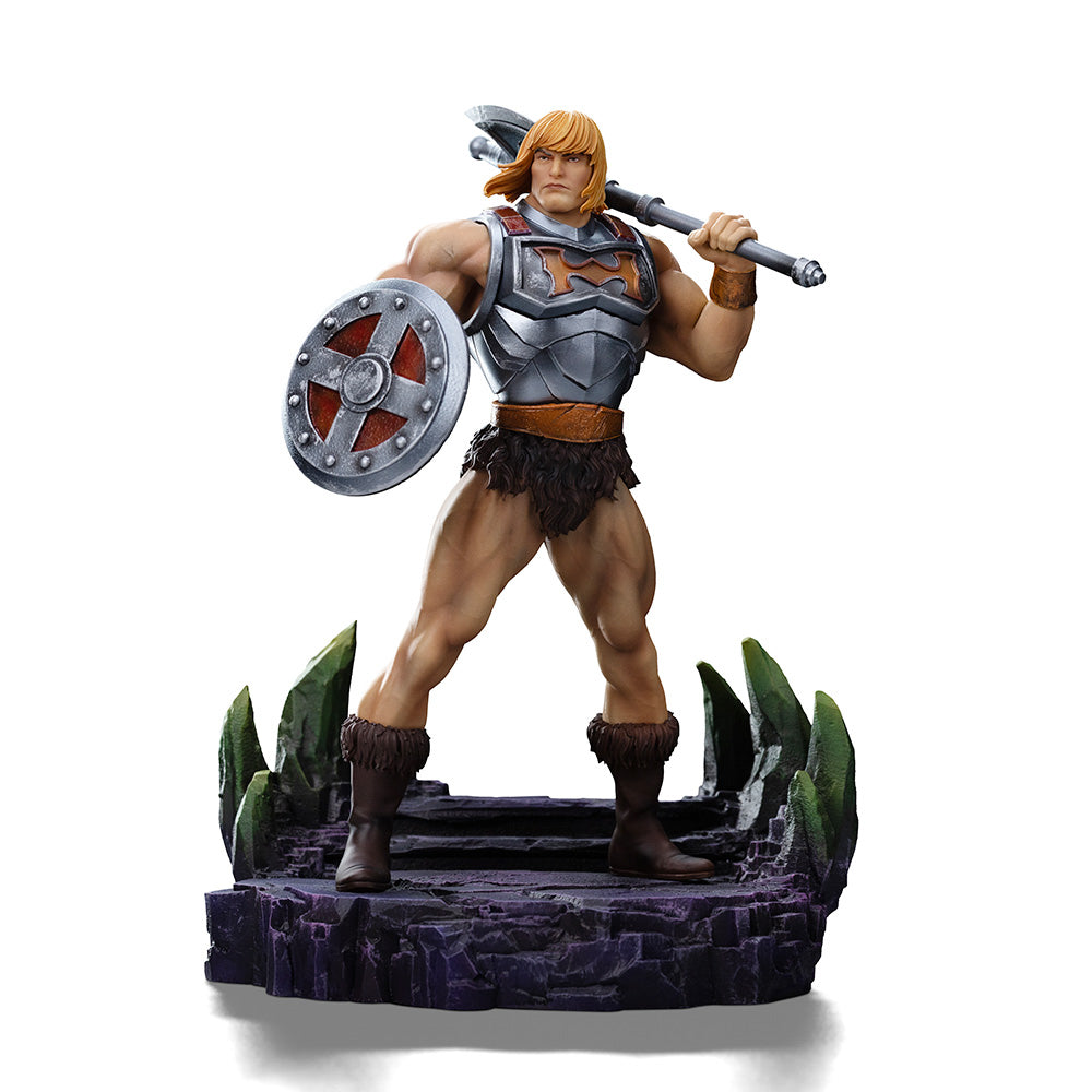 Estátua He-Man (Battle Armor Version) - Masters of the Universe - Art Scale 1/10 - Iron Studios