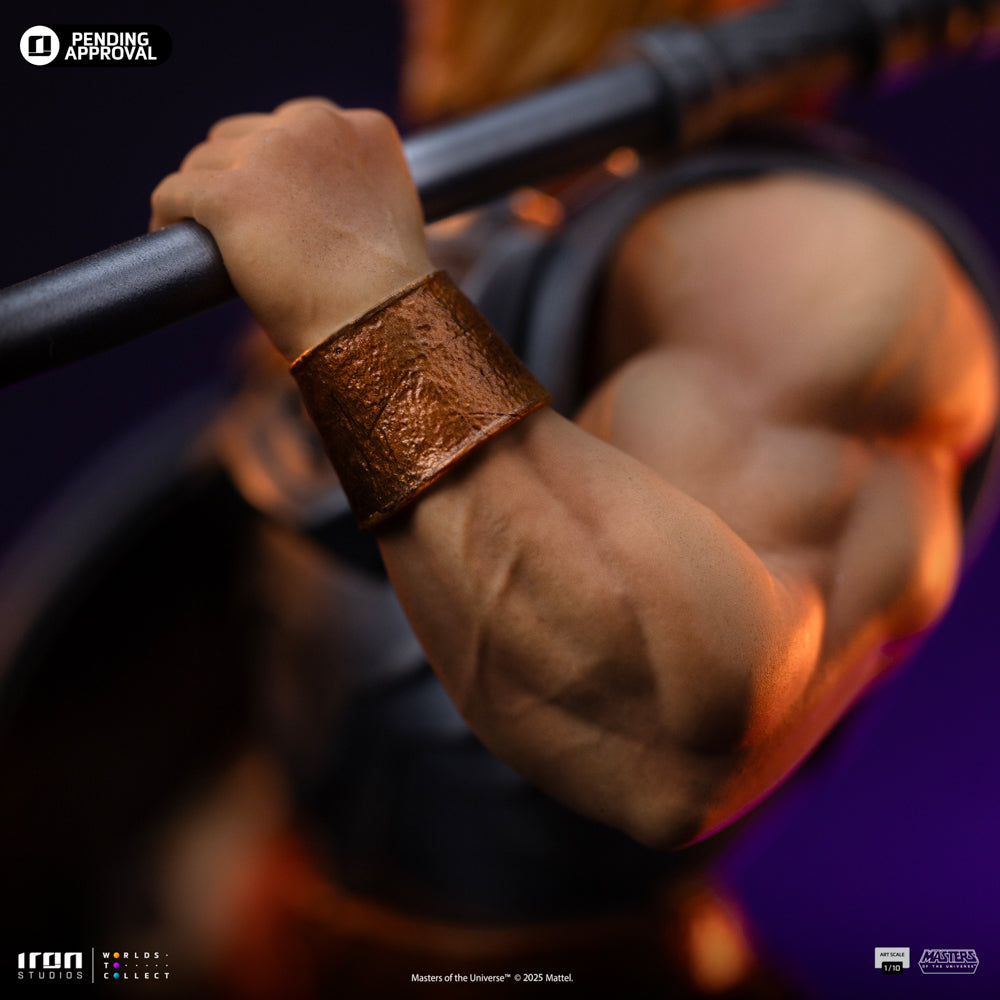 Estátua He-Man (Battle Armor Version) - Masters of the Universe - Art Scale 1/10 - Iron Studios