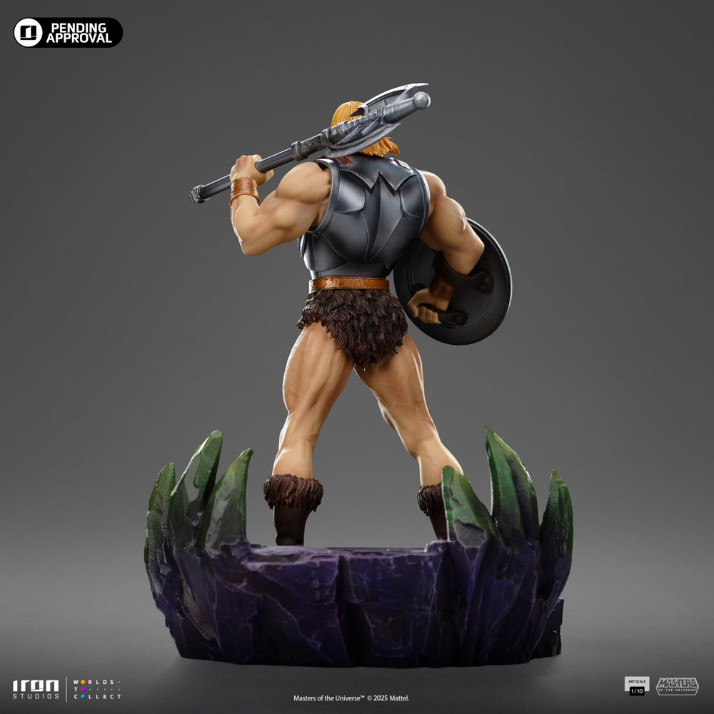 Estátua He-Man (Battle Armor Version) - Masters of the Universe - Art Scale 1/10 - Iron Studios