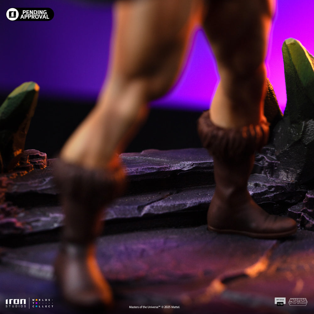 Estátua He-Man (Battle Armor Version) - Masters of the Universe - Art Scale 1/10 - Iron Studios