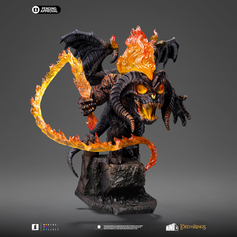 Estátua Balrog - The Lord of the Rings - Minico - Iron Studios