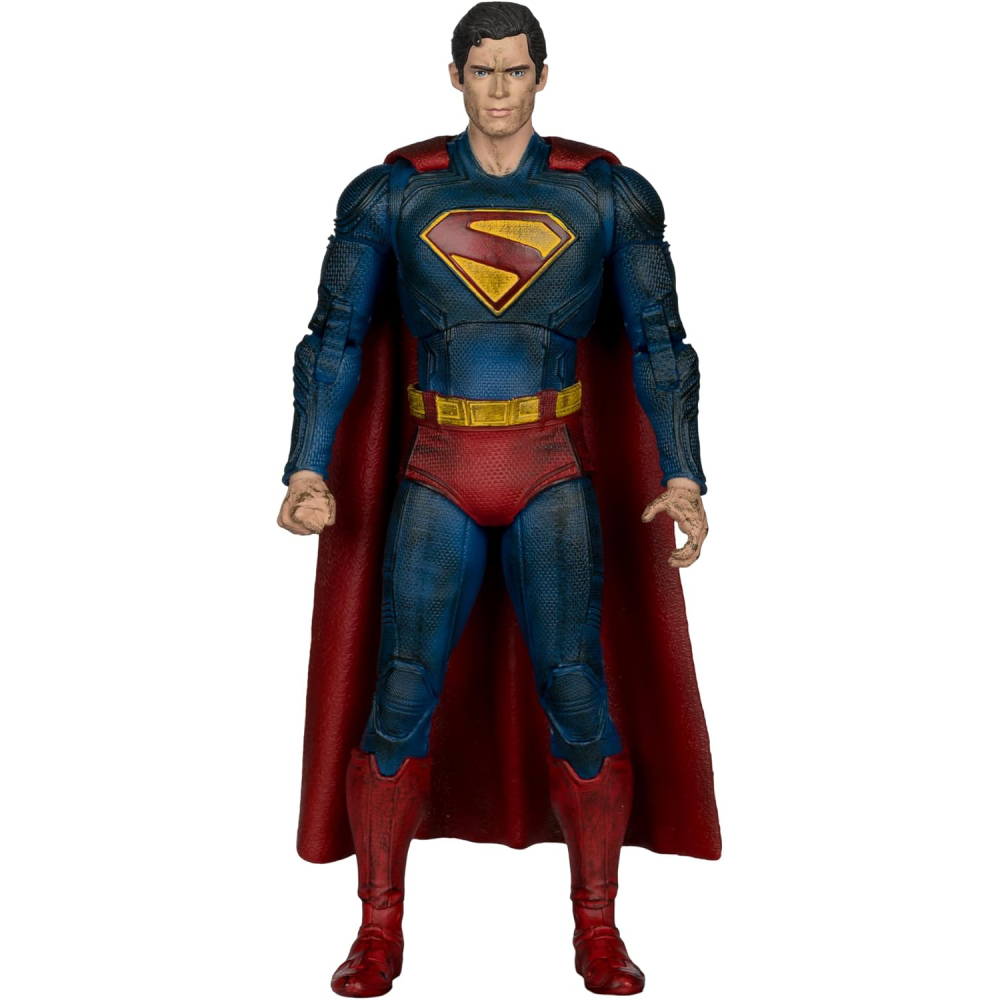 Figura Superman Battle Damage Gold Label - Superman Movie - DC Movie - 7