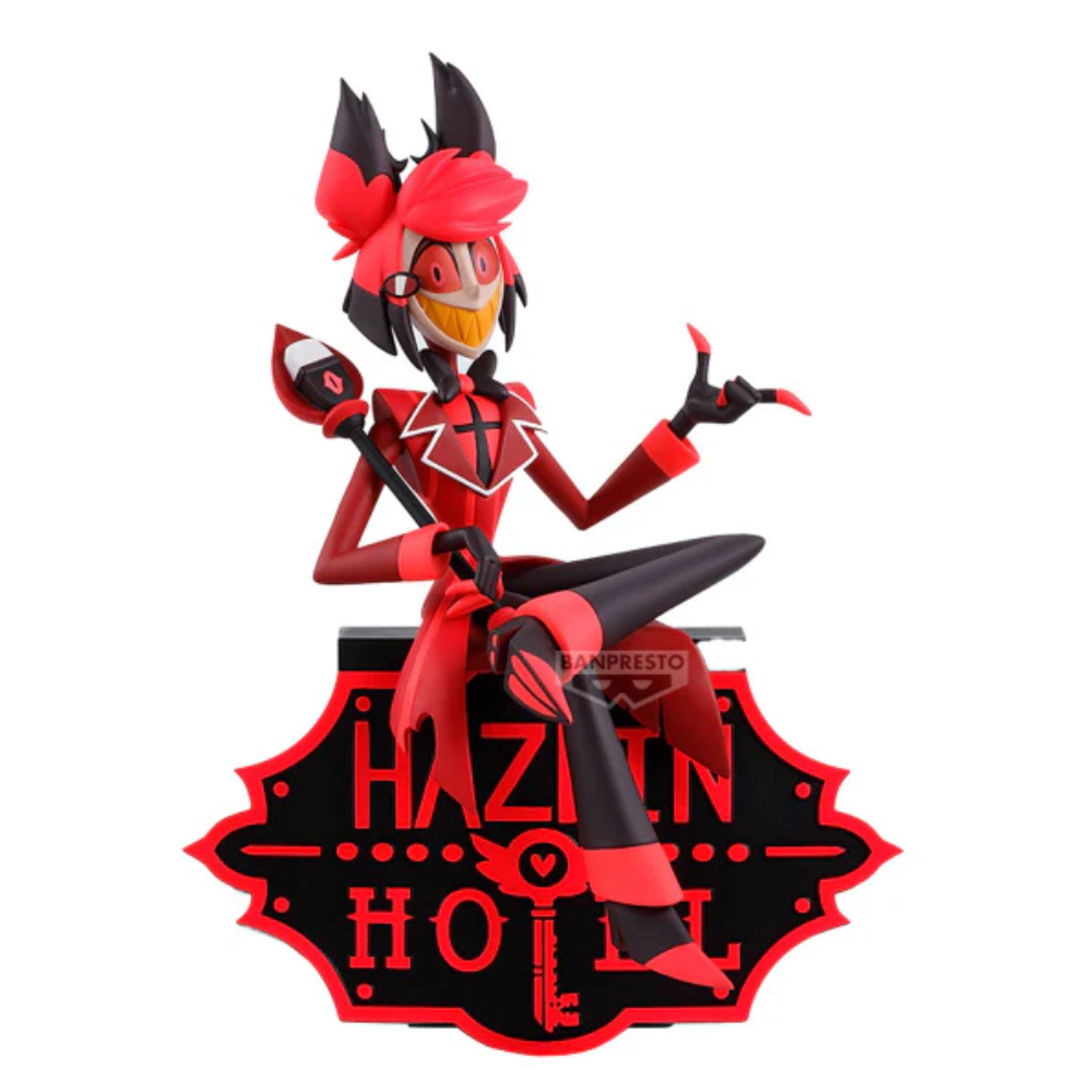 Estátua Alastor - Hazbin Hotel - Monitor Top Ver.A - Banpresto