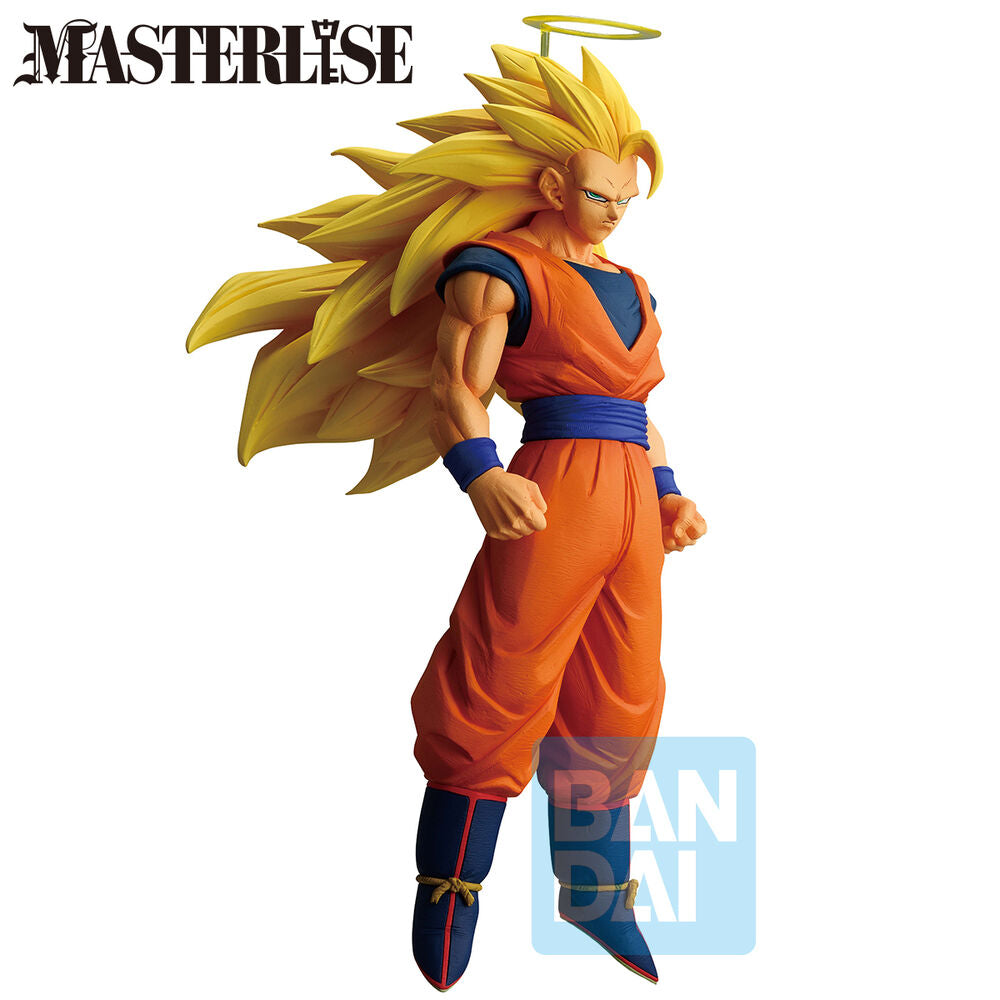 Estátua Super Saiyan 3 Son Goku – Dragon Ball Z – Ichibansho Figure Masterlise Battle of the Super Saiyan – Banpresto
