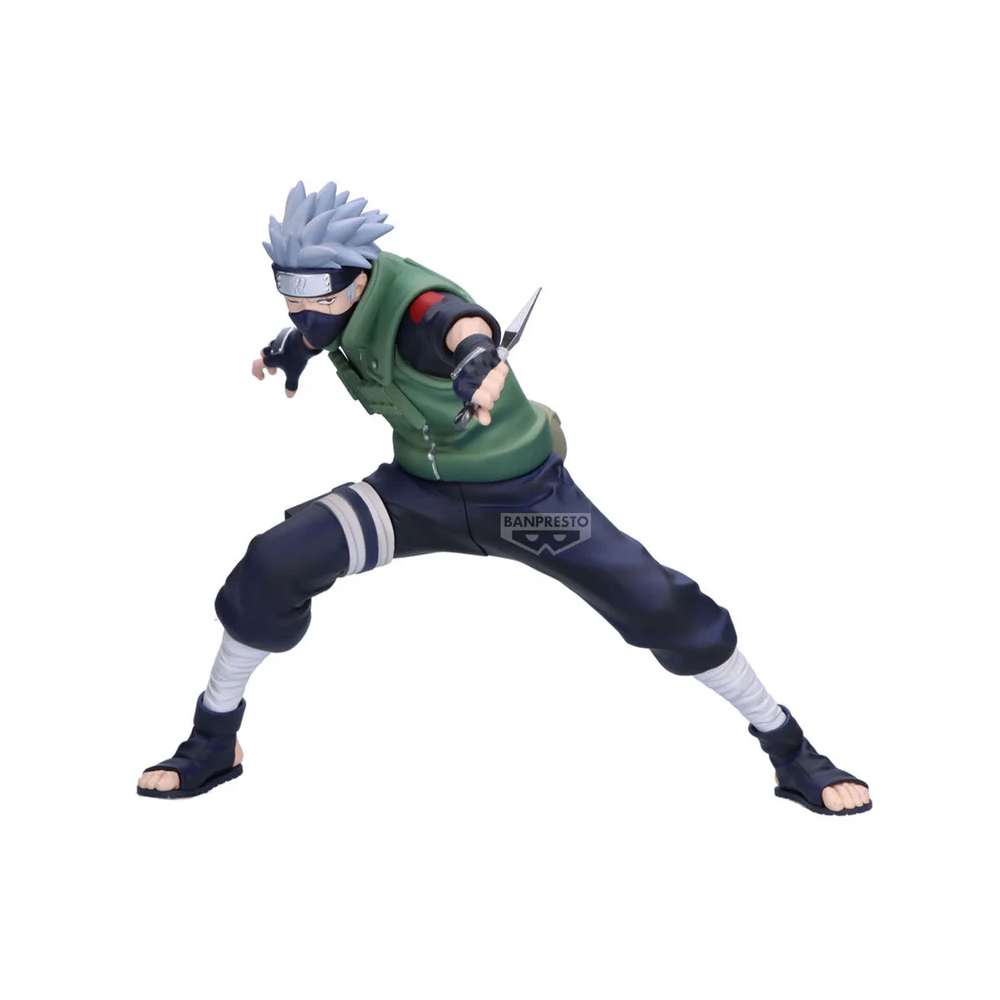 Estátua Kakashi Hatake – Naruto Shippuden – Vibration Stars 72 Series 63 – Banpresto