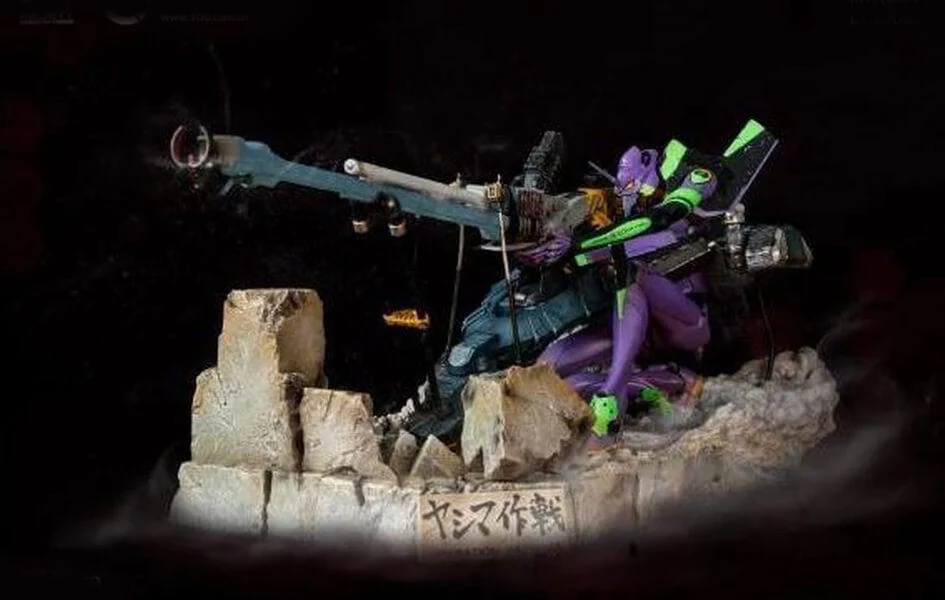 Estátua Neon Genesis Evangelion EVA Unit-01 (Test Type) Statue (Operation Yashima) - Infinity Studio