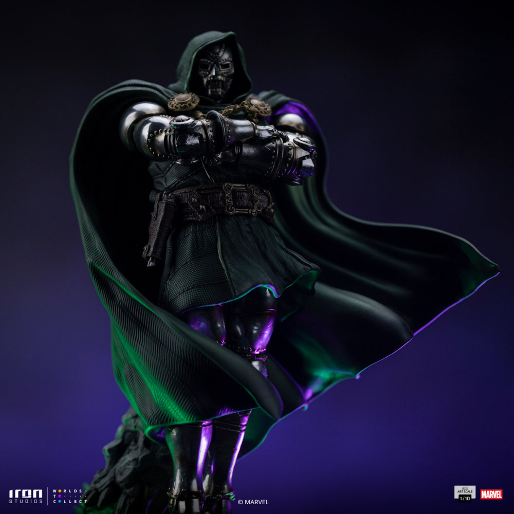 Estátua Doctor Doom - Infinity Gauntlet Diorama - BDS Art Scale 1/10 - Iron Studios