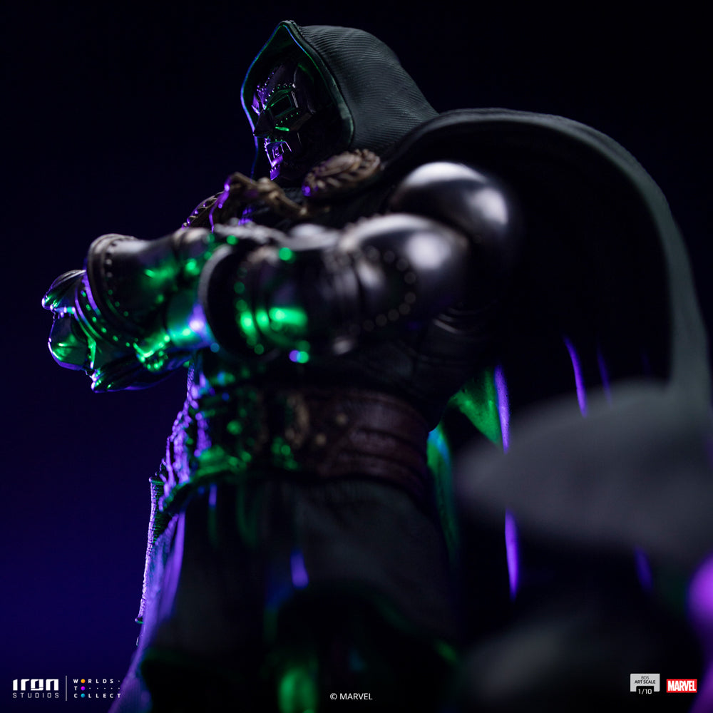 Estátua Doctor Doom - Infinity Gauntlet Diorama - BDS Art Scale 1/10 - Iron Studios