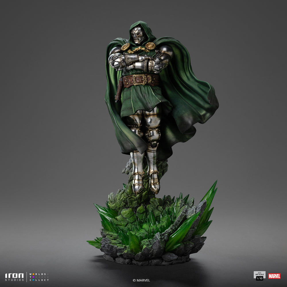 Estátua Doctor Doom - Infinity Gauntlet Diorama - BDS Art Scale 1/10 - Iron Studios