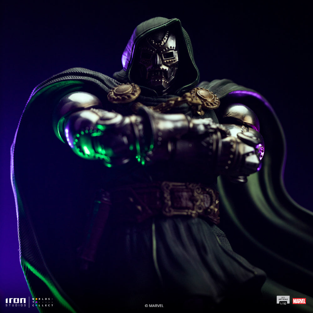 Estátua Doctor Doom - Infinity Gauntlet Diorama - BDS Art Scale 1/10 - Iron Studios