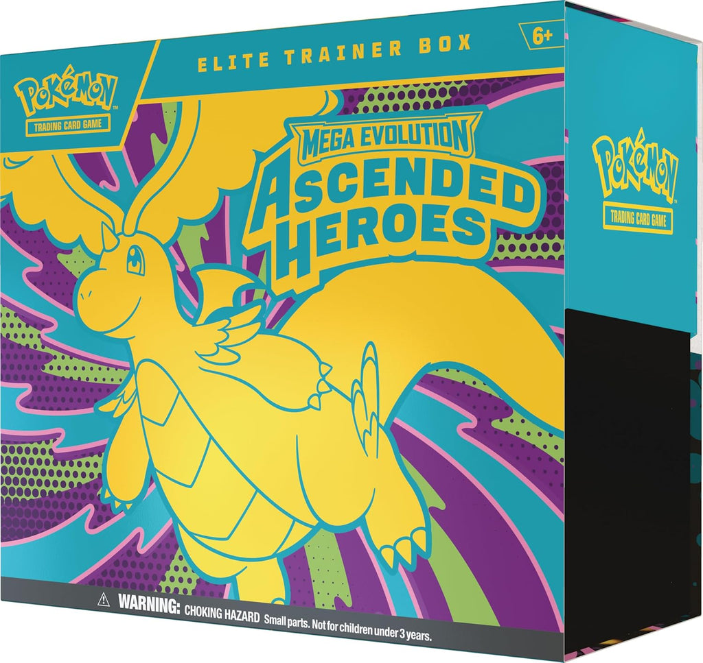 Elite Trainer Box - Inglês - Mega Evolution - Ascended Heroes  - Galápagos