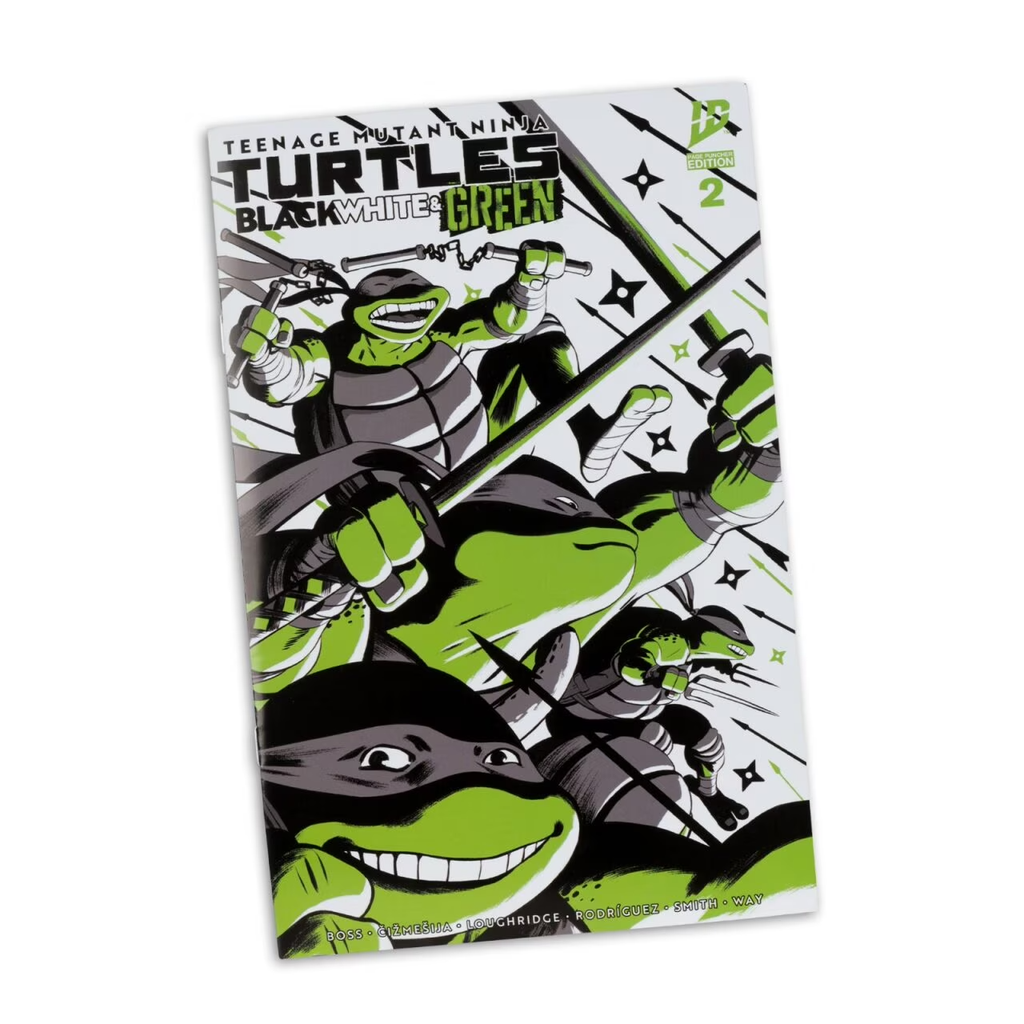 Figura Michelangelo (Black, White & Green)(Page Punchers) - TMNT - 5