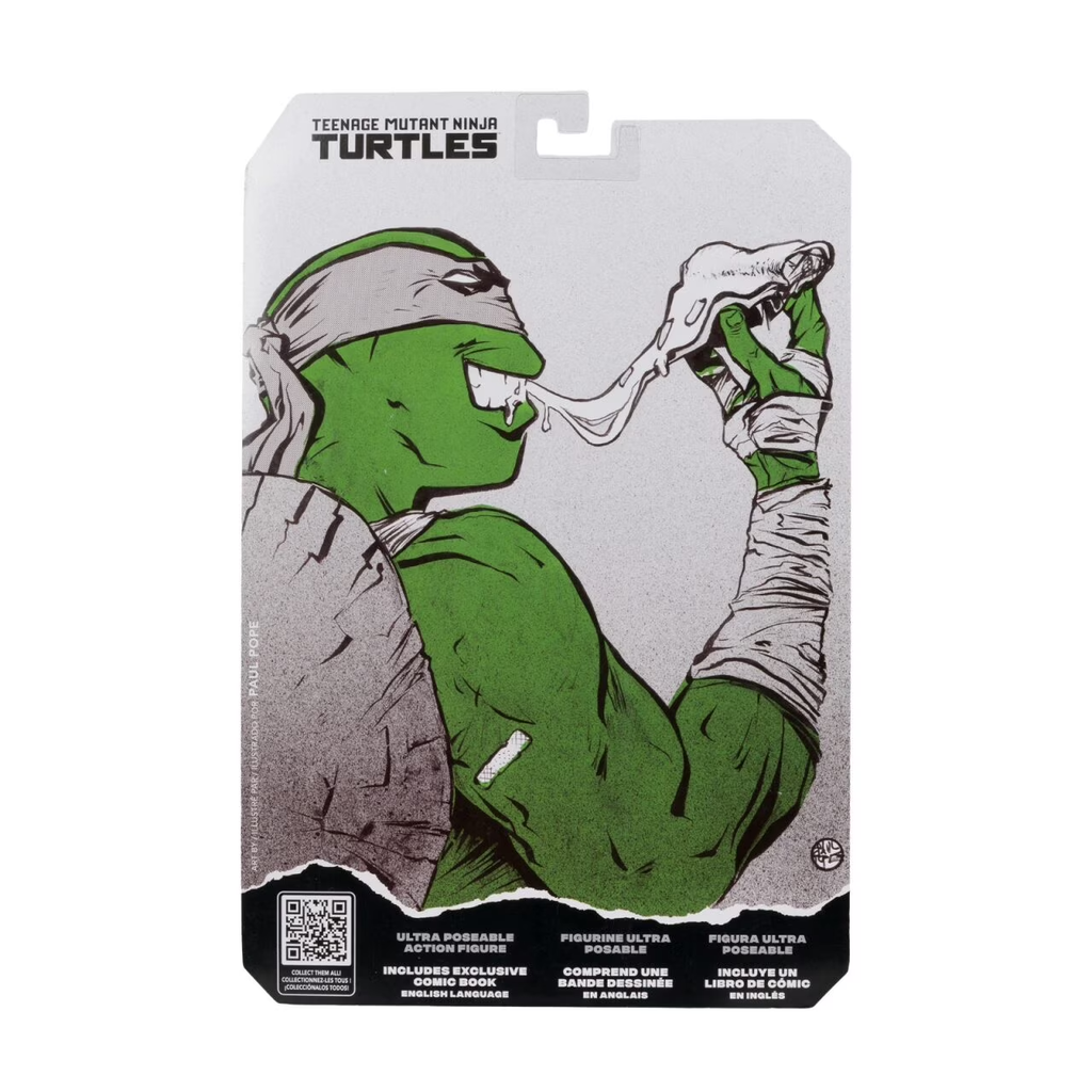 Figura Michelangelo (Black, White & Green)(Page Punchers) - TMNT - 5