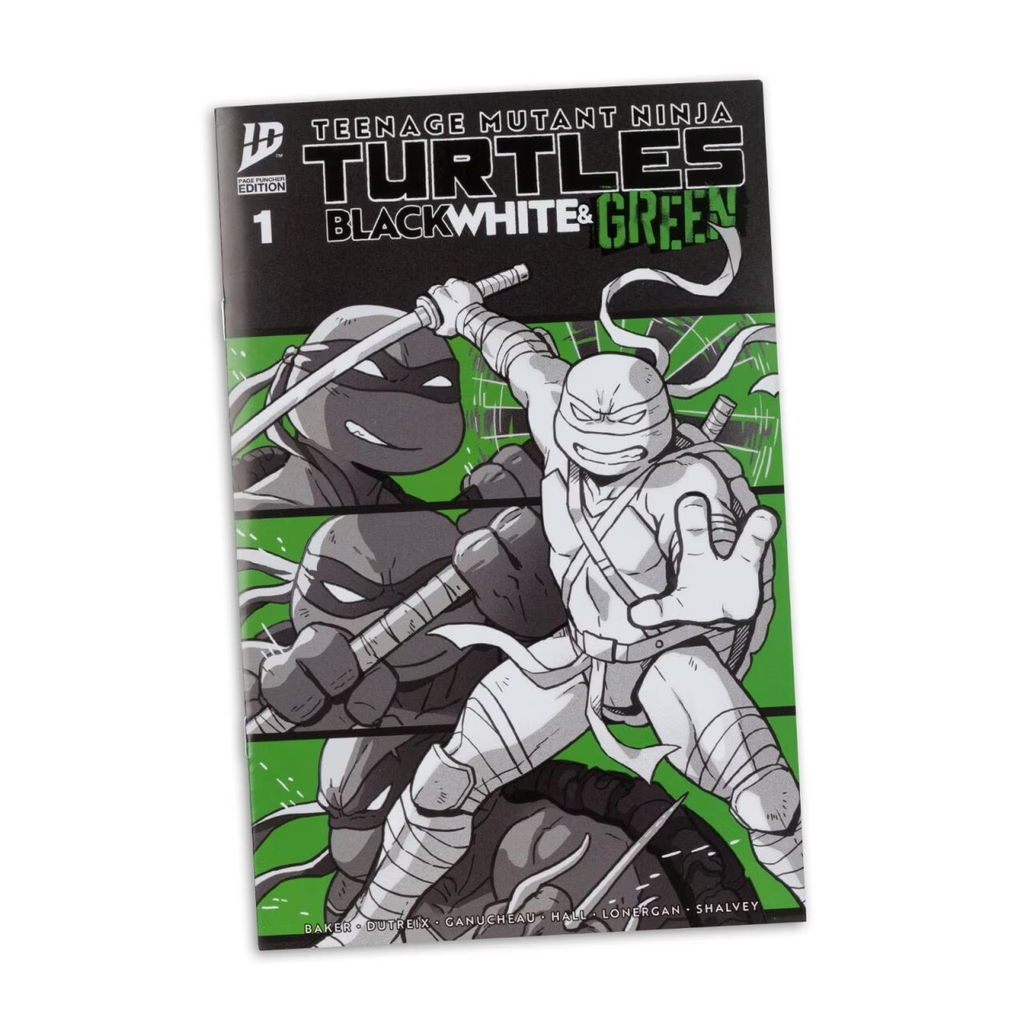 Figura Leonardo (Black, White & Green)(Page Punchers) - TMNT - 5