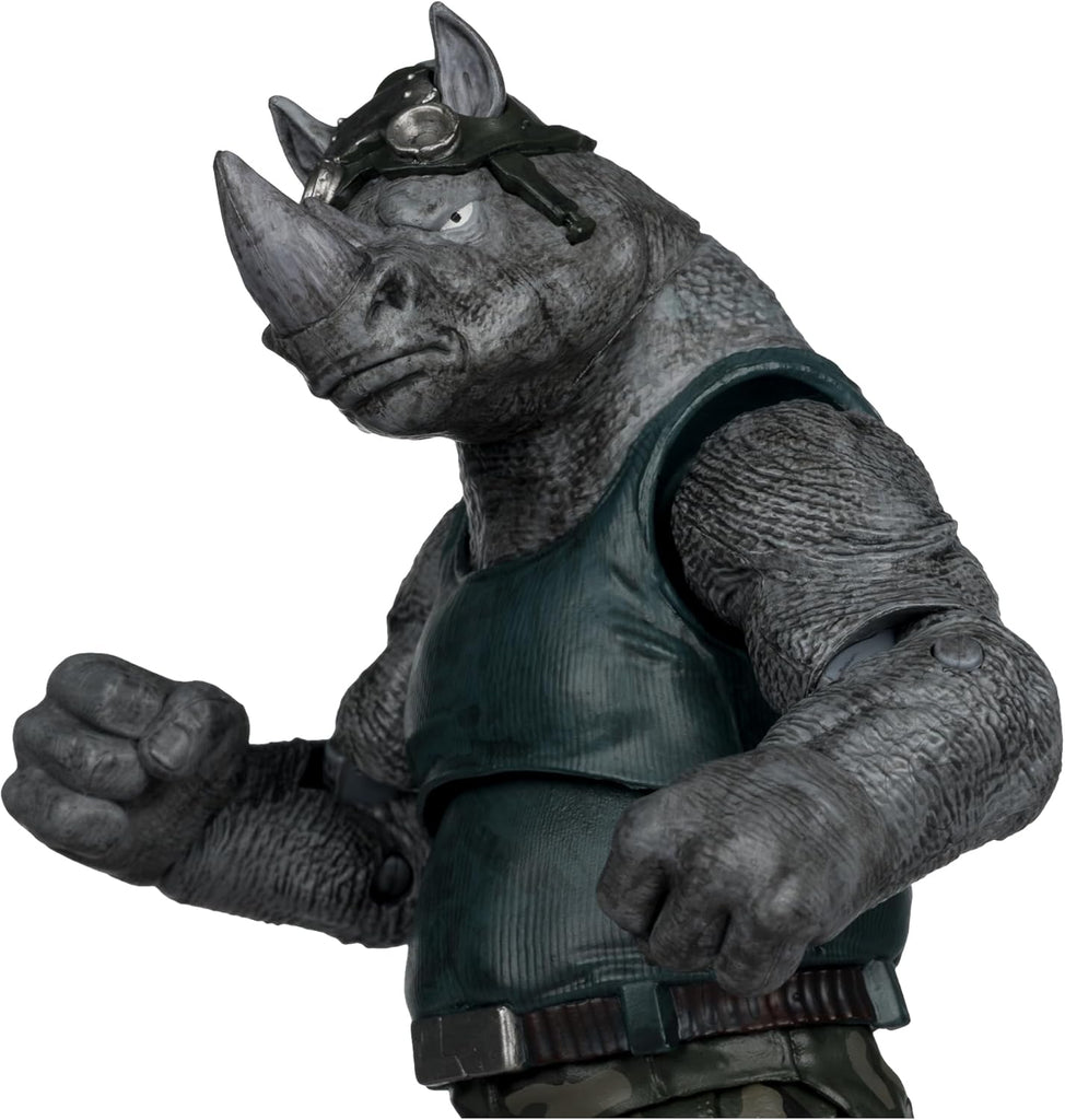 Figura Rocksteady (Page Punchers) WV2 with Comic - TMNT - McFarlane
