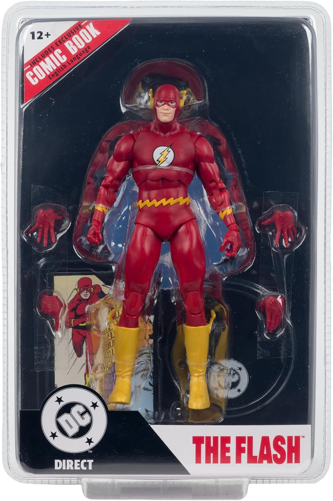 Figura The Flash Barry Allen (The Flash #123) - DC Direct Page Punchers w/ Comic - W11 - 7