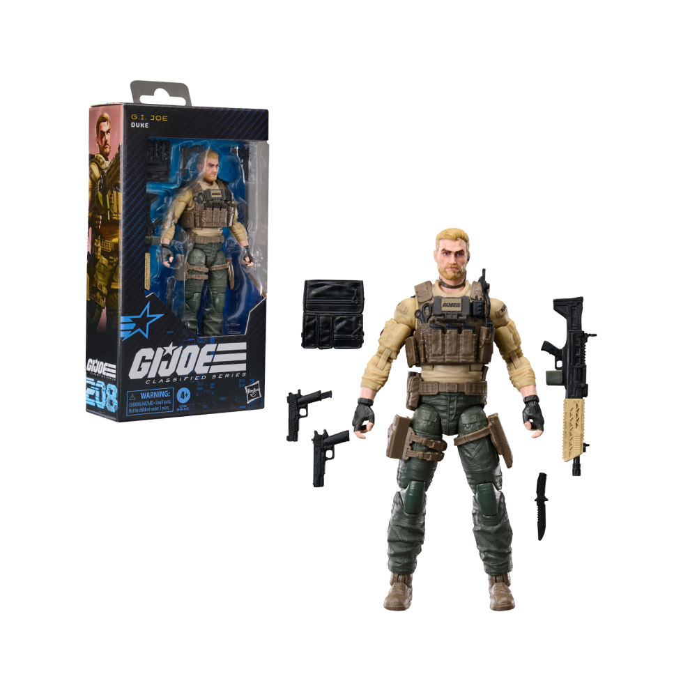 Figura Duke - G.I. Joe Classified Series #208 - Hasbro