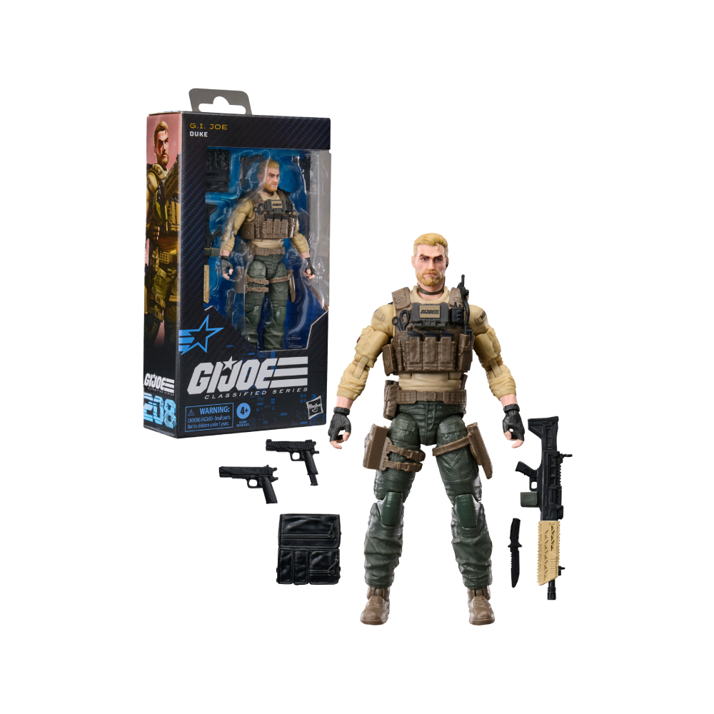 Figura Duke - G.I. Joe Classified Series #208 - Hasbro