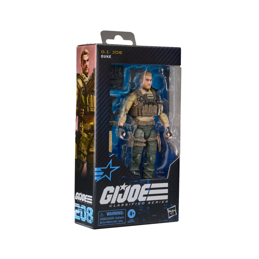 Figura Duke - G.I. Joe Classified Series #208 - Hasbro
