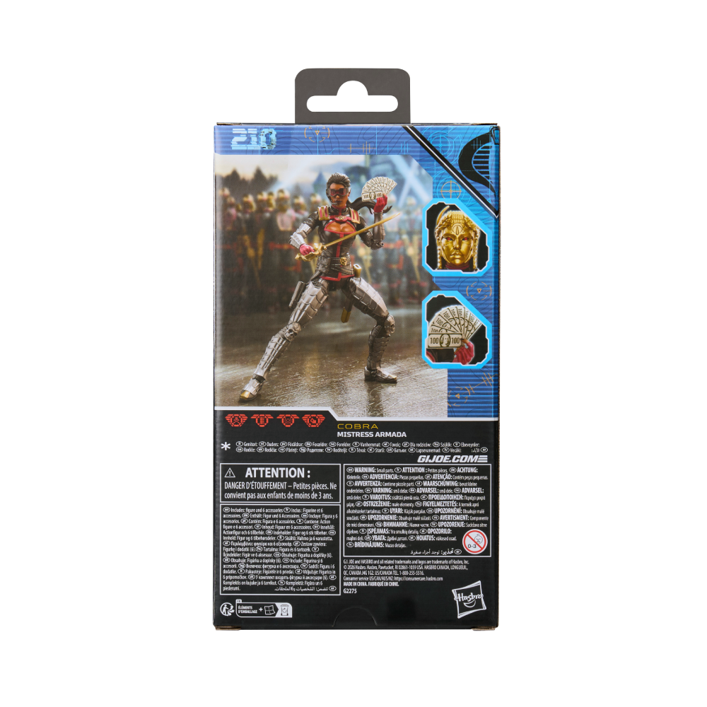 Figura Mistress Armada - G.I. Joe Classified Series #210 - Hasbro