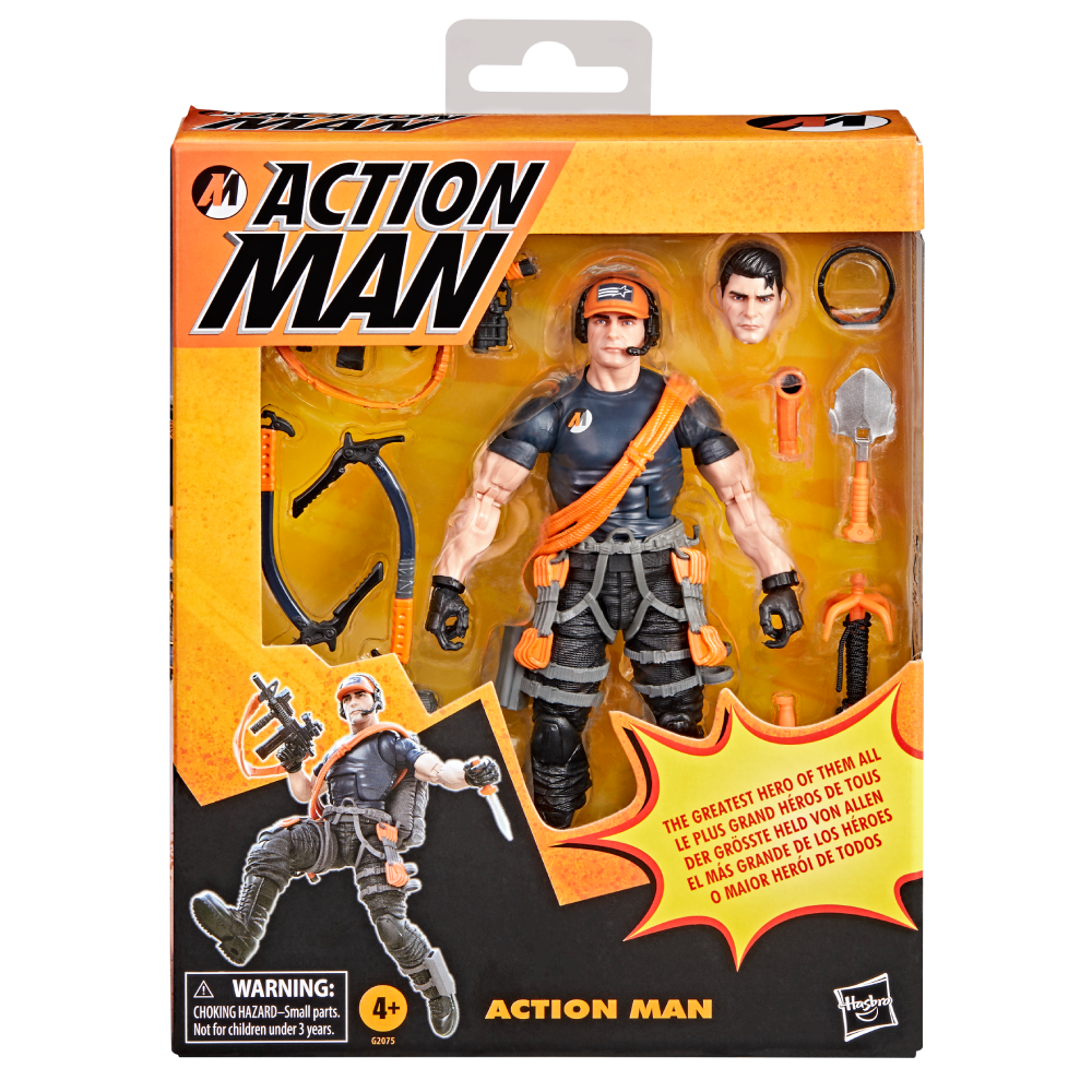 Figura Action Man From The Creators of G.I Joe Classified - Hasbro