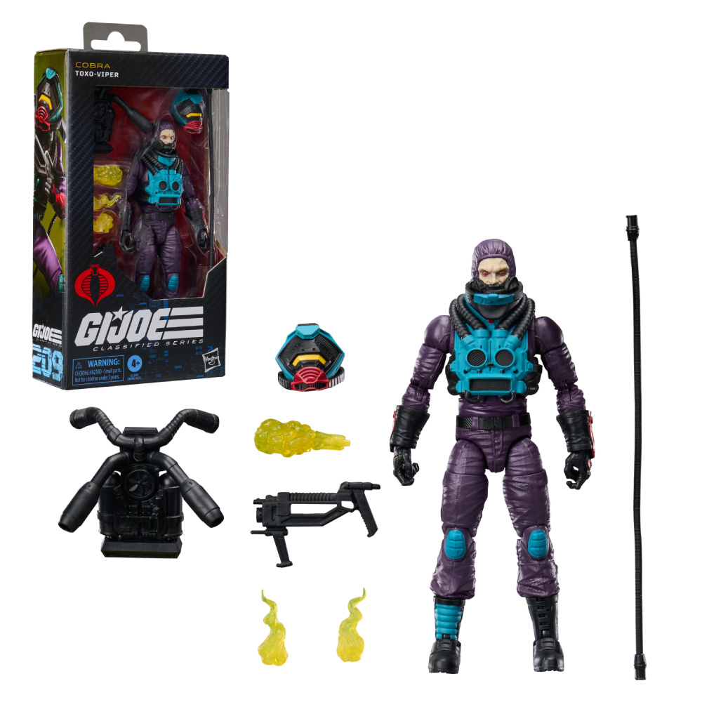 Figura Toxo-Viper - G.I. Joe Classified Series #209 - Hasbro