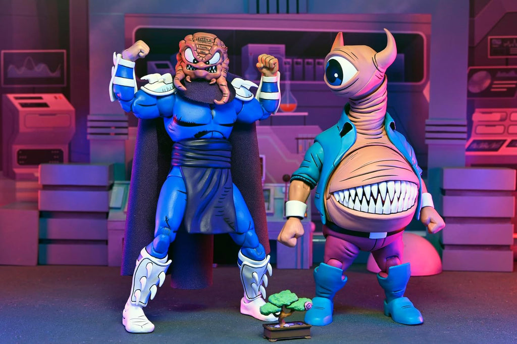 Figura Krang/Shredder - Teenage Mutant Ninja Turtles (Archie Comics) - 7” Scale - Neca