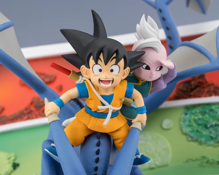 Figura Son Goku (Mini) & Supreme Kai (Mini) - Welcome To The Demon Realm! – Dragon Ball – Figuarts Zero – Bandai
