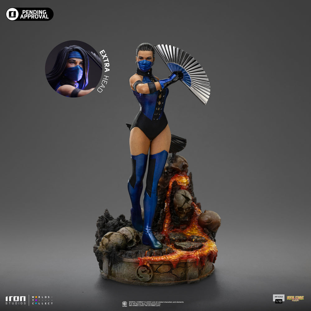 Estátua  Kitana - Mortal Kombat - Art Scale 1/10 - Iron Studios