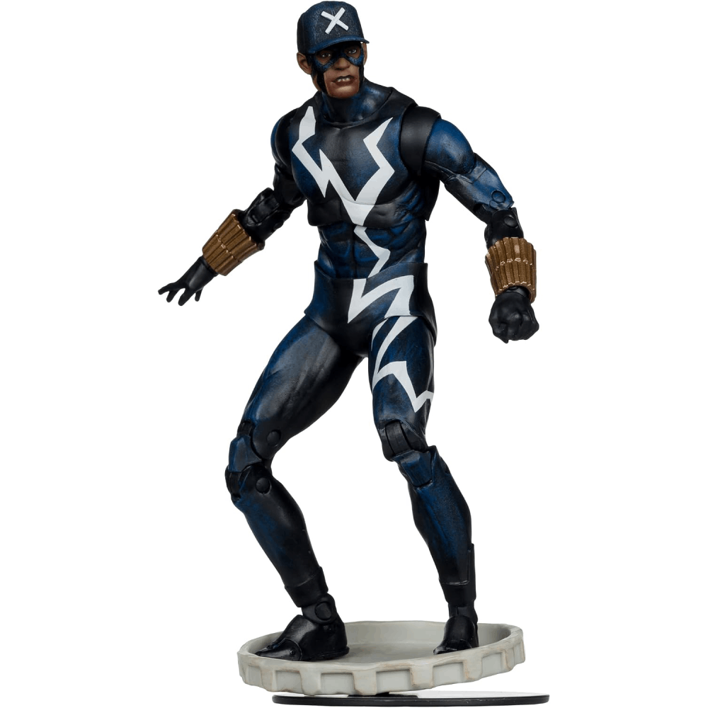 Figura Static Shock (#1) Gold Label - Dc Multiverse - Fire Testing - 7