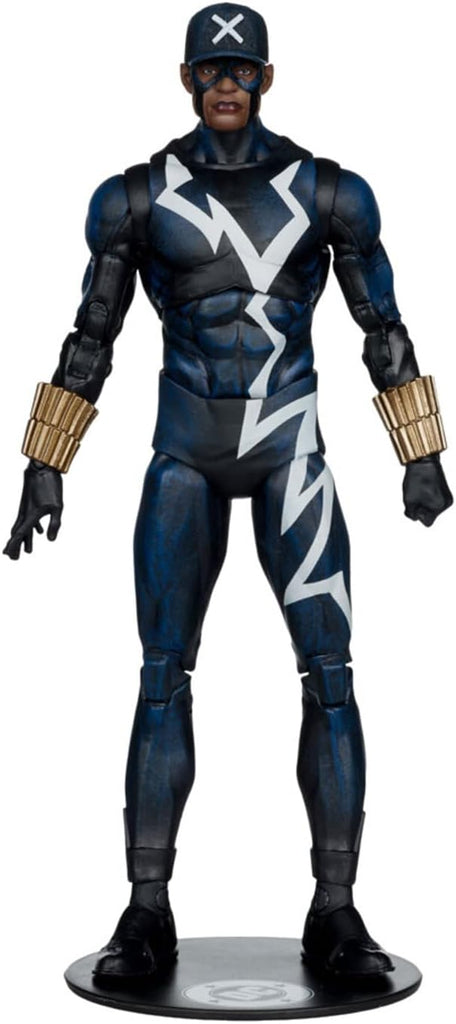 Figura Static Shock (#1) Gold Label - Dc Multiverse - Fire Testing - 7